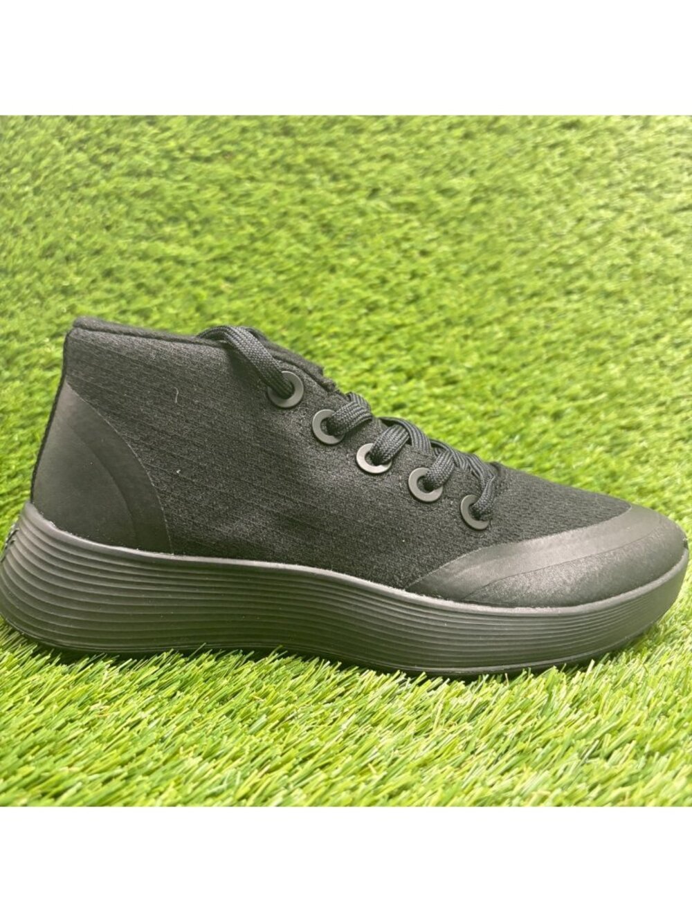 Allbirds Wool Runner-Up Protect Womens Size 8 Black Athletic Shoes Sneakers